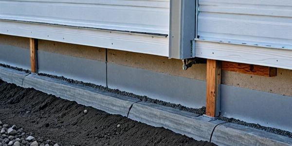 Mobile Home Skirting Installation